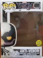 Funko PoP! Marvel Anti Venom Eddie Brock Glow in The Dark Replacement Box