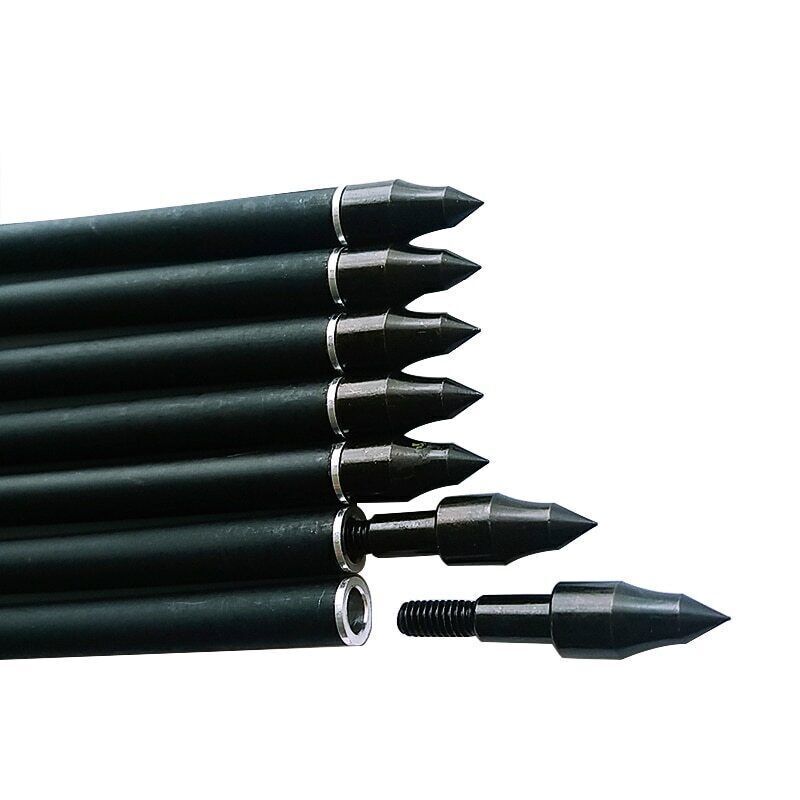 Archery Carbon Arrow ID6.2mm 28/29/30inch Sp500 Tips 2.8inch Archery Carbon Arrow ID6.2mm 28/29/30inch Sp500 Tips 2.8inch