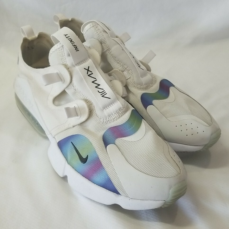 nike air max infinity summit white