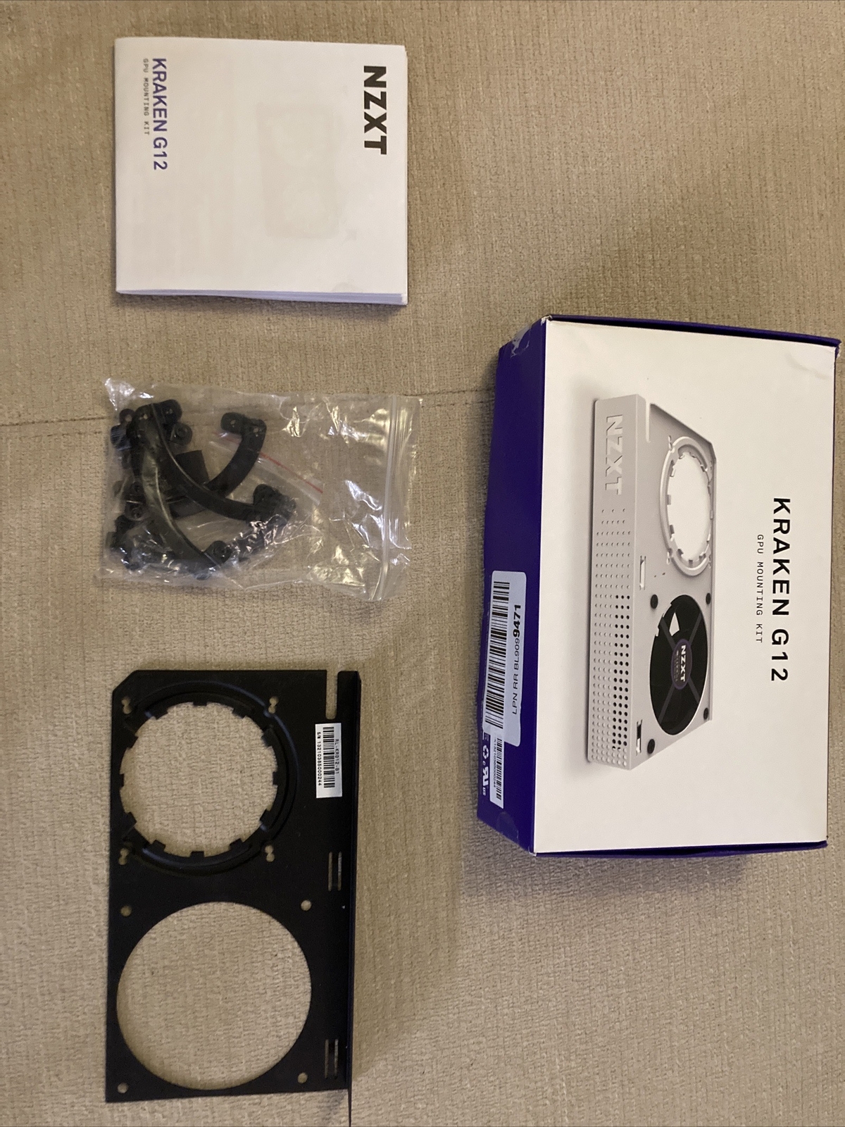 NZXT Kraken G12 GPU Mounting Kit for Kraken X Series AIO St. John's