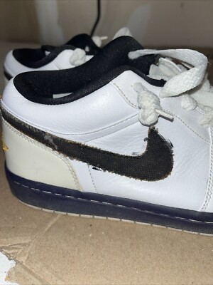 air jordan 1 phat low lakers