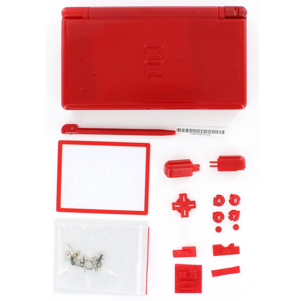 Nintendo DS Lite Full Replacement Housing Shell Screen Lens