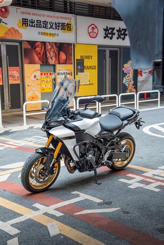Frame Engine Guard Stunt Cage Safety Crash Bar Falling Protector For Tracer 9 GT - Picture 19 of 22