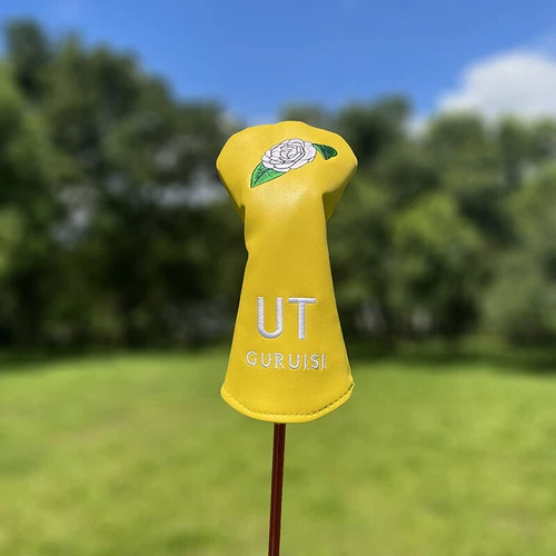 Cubierta de cabeza de madera Master Flower Golf cubierta de cabeza PU conductor calle híbrido cubierta de club - Imagen 26 de 55