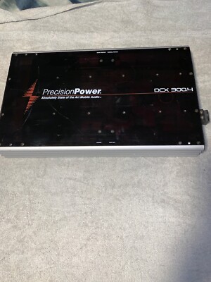 Precision Power DCX 300.4 4 Channel Competition Car Amplifier | eBay