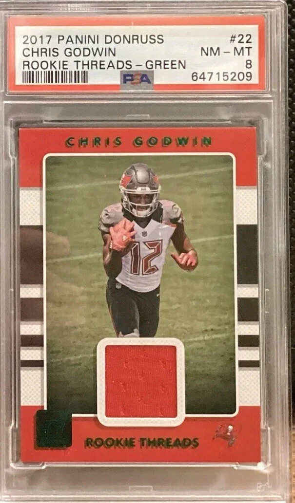 Chris Godwin Panini Donruss Rookie Threads #22 Green