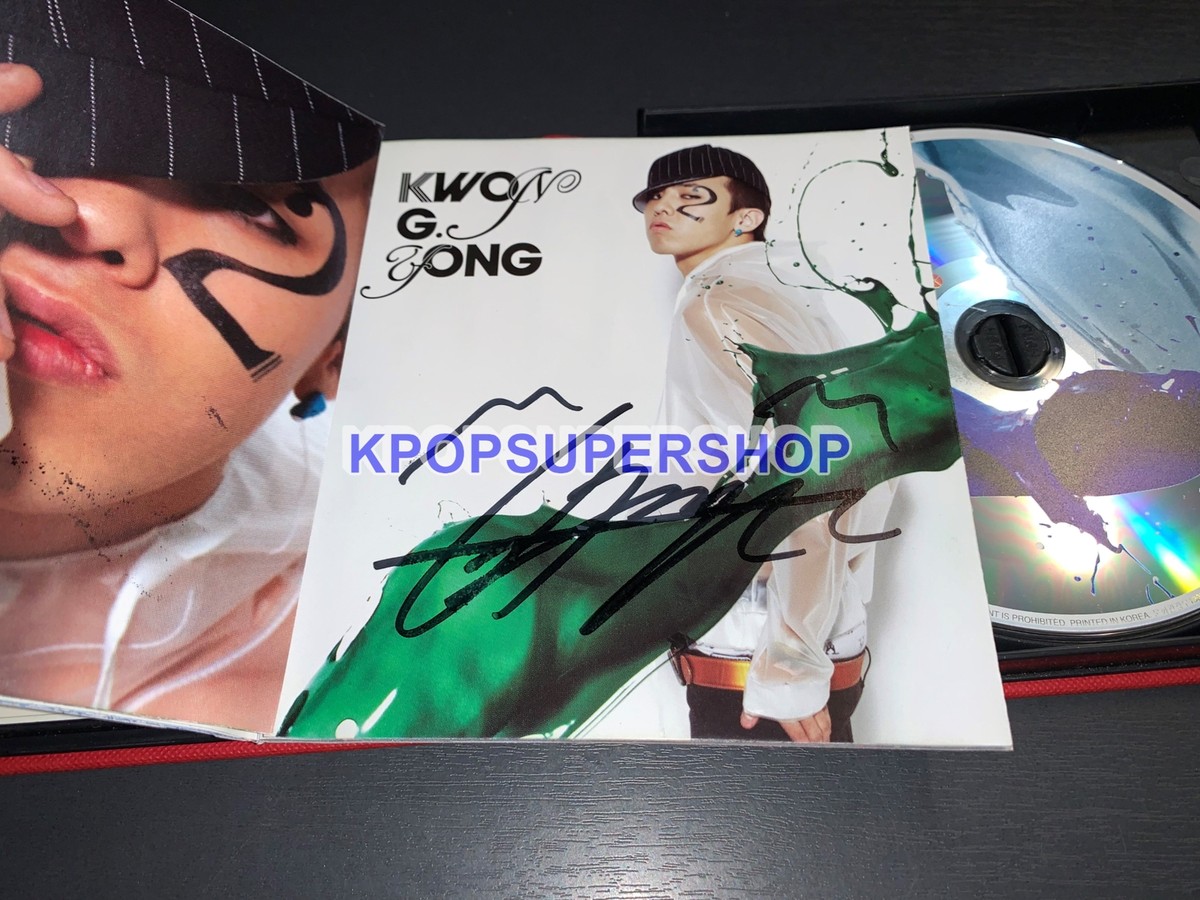 BIGBANG 2nd Album Remember Autographed Signed Member Pages BIGBANG 2nd Album Remember Autographed Signed Member Pages