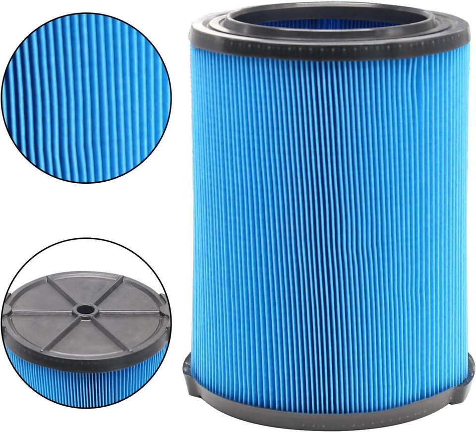 2 Stück VF5000 Filter Für Ridgid Nass-/Trockensauger – 3-lagiger Faltenfilter, Kompatibel Mit WD1450, WD0970 Uvm.