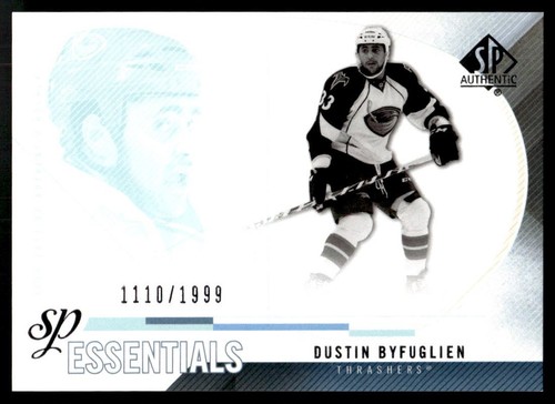 2010-11 SP Authentic SP Essentials Dustin Byfuglien /1999 Atlanta Thrashers #190