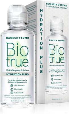 BioTrue Multi-Purpose Hydration Plus Contact Lens Solution 4oz - Exp  7/2024