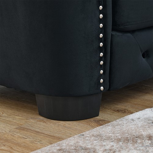 77'' 3 Seater Sofa Couch Velvet Upholstered Sofa Couch for Living Room - Picture 53 of 57
