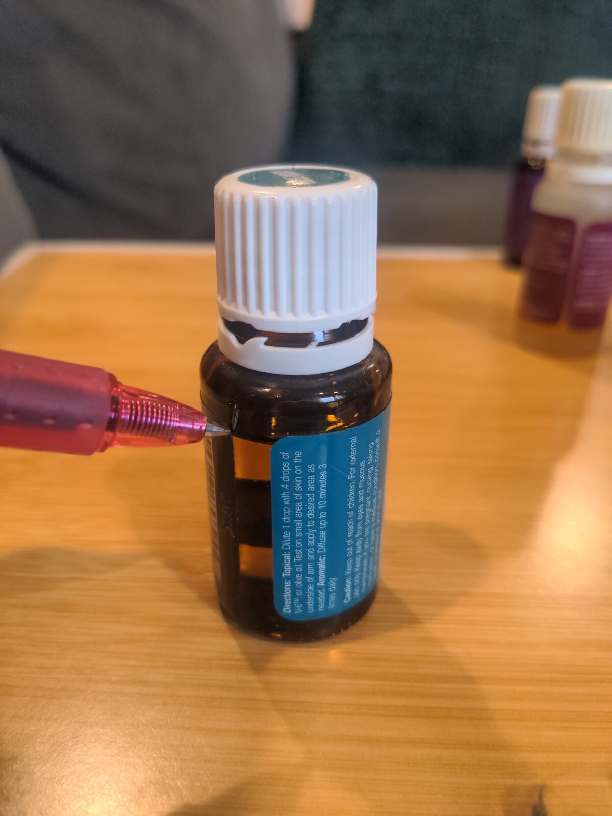 Young Living Essential Oil - Rosemary - 15ml - Opened/80% full