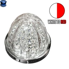 ROADWORKS NEW WATERMELON HERO LED MARKER - WHITE RED LIGHT/ CLEAR SMOOTH LENS