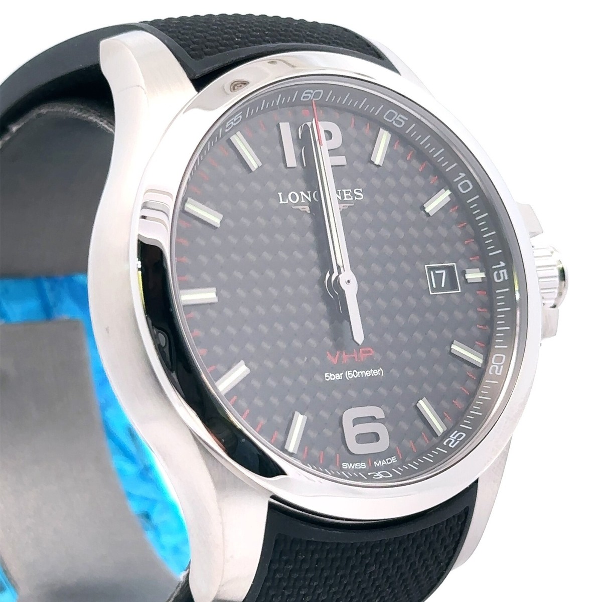 LONGINES Conquest VHP Quartz Black Dial 43mm Mens Watch L37264669