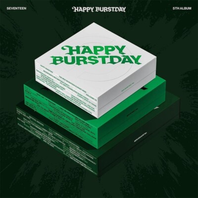 SEVENTEEN HAPPY BURSTDAY 5th Album 3 Ver SET/3CD+3 F.Buch+3 Poster+12 Karte+GIFT