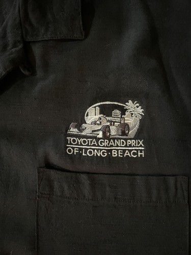 Port Authority Toyota Long Beach Grand Prix Casual shirt 2XL Indy Car racing - Picture 5 of 8