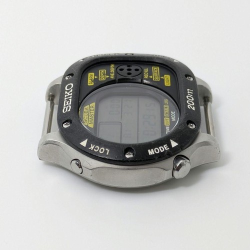 Seiko Scubamaster M726-5A10 Dive Digital Watch Button Operation Confirmed Used - Picture 6 of 10