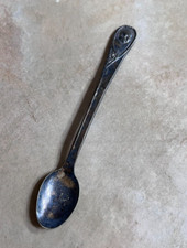 Vintage GERBER Baby Spoon Winthrop Silverplate 5.5" Long 1950s