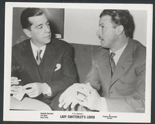 MARC ALLEGRET ERNO CRISA @Col Lady Chatterley's Lover '55 ON SET CANDID DIRECTOR