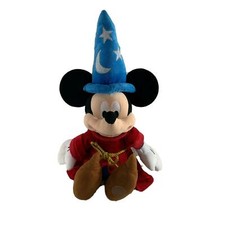Disney Store Mickey Mouse Wizard Sorcerer Apprentice Fantasia 24" Plush Toy