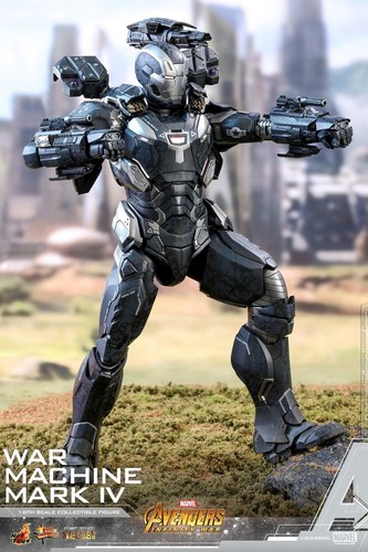 Ready ship new Hot Toys MMS499D26 Avengers: Infinity War 1/6 War Machine Mark IV - Picture 3 of 8