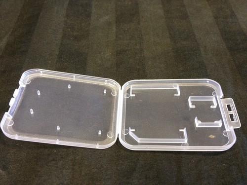 10x Plastic transparent Clear Case Micro SD TF Card Box Protector 10pcs b11 - Picture 5 of 5