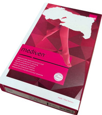 medi mediven elegance CCL2 Kompressionsstrümpfe AG Thigh II caramel open toe