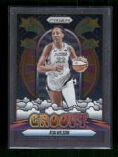 A'Ja Wilson - 2025 Prizm WNBA - Groovy