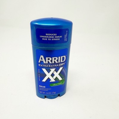 Arrid XX Extra Extra Dry Ultra Fresh Antiperspirant Deodorant 2.6 oz Exp 05/26