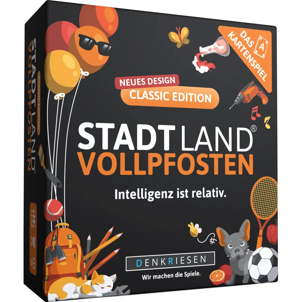 Denkriesen Sl3001 Stadt Land Vollpfosten® – Das Kartenspiel – Classic Edition - Bild 6