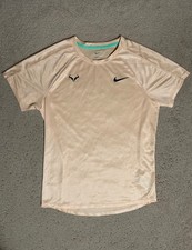 Nike Rafa NADAL Challenger Tennis Shirt MEDIUM mens DV2887-801 Nikecourt Dri-Fit