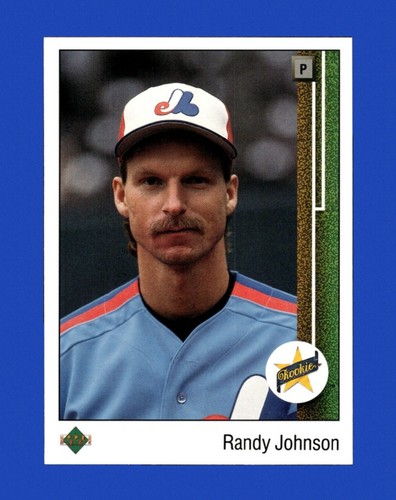 1989 Upper Deck Set-Break # 25 Randy Johnson RC NM-MT OR BETTER *GMCARDS*