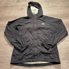 The North Face Jacket Womens S Black Nylon HyVent 2.5L Rain Windbreaker Hiking