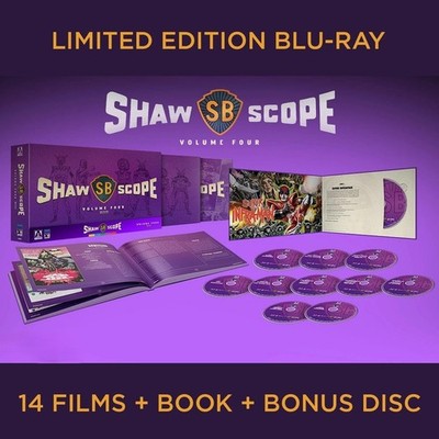 Shawscope Volume Four Blu Ray Limited Edition Box Set Arrow Shaw Brothers NEW
