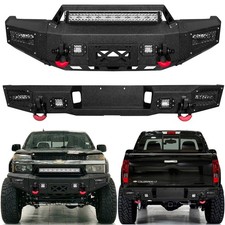 Vijay Fit 2004-2012 Chevy Colorado Front Or Rear Bumper W Lights And D-rings