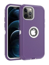 For iPhone12 Mini/12 Pro/12 Pro Max Case Hybrid Belt Clip Fit