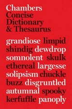CHAMBERS CONCISE DICTIONARY AND THESAURUS By Editors Of Chambers - Hardcover