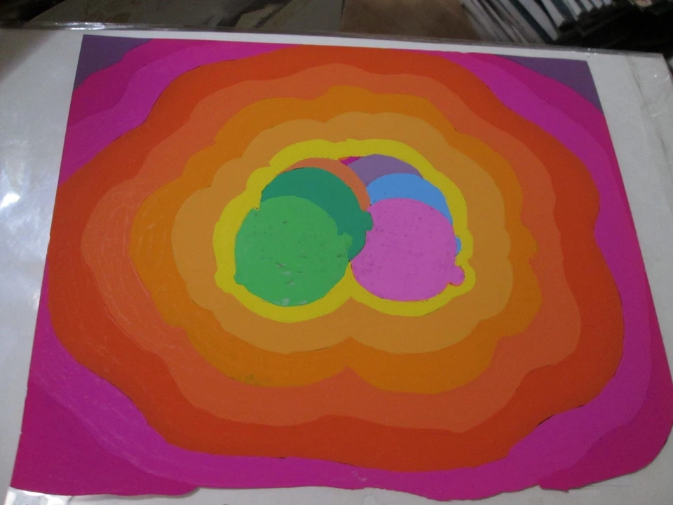 Peanuts Charlie Brown signed production cel 1970's 6 images on Background - Image 3 of 3