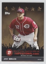 2009 Topps ToppsTown Redemption Code Cards Gold Jay Bruce #TTT24 6z2