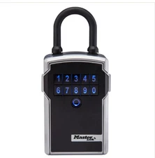 Master Lock 5440EC Bluetooth Portable Lock Box Key Safe with LED Keypad