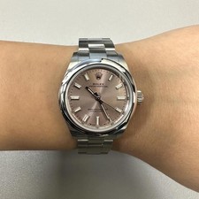 2025 New Rolex 276200 28mm Lady Steel Pink Sticks Dial Automatic Watch 2