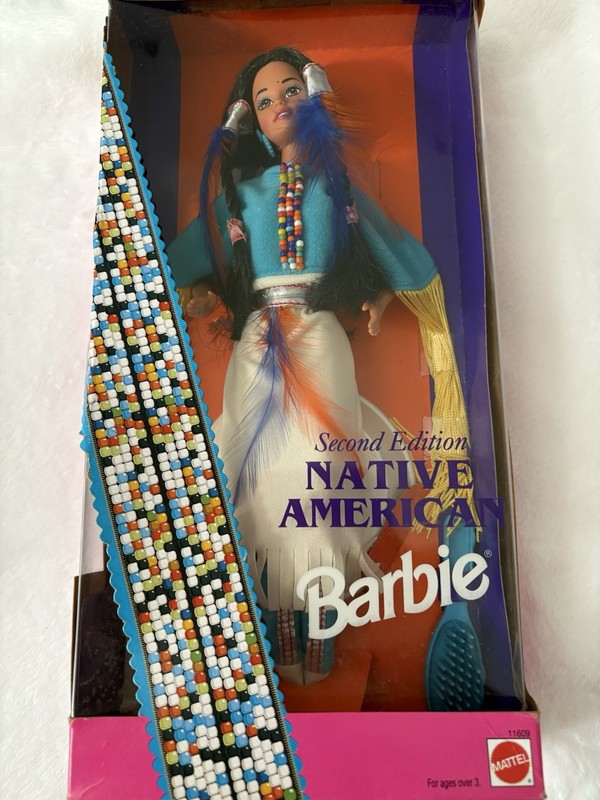 Mattel Barbie Dolls of the World Native American Barbie Second Edition 11609 19…