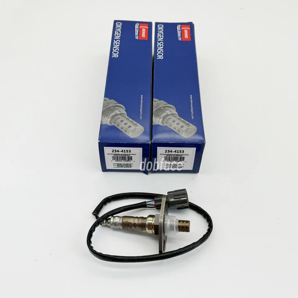 2Pcs Denso Oxygen O2 Sensor Downstream for 1997 Toyota Tacoma L4 2.4L 234-4153 — 第 2/4 张图片