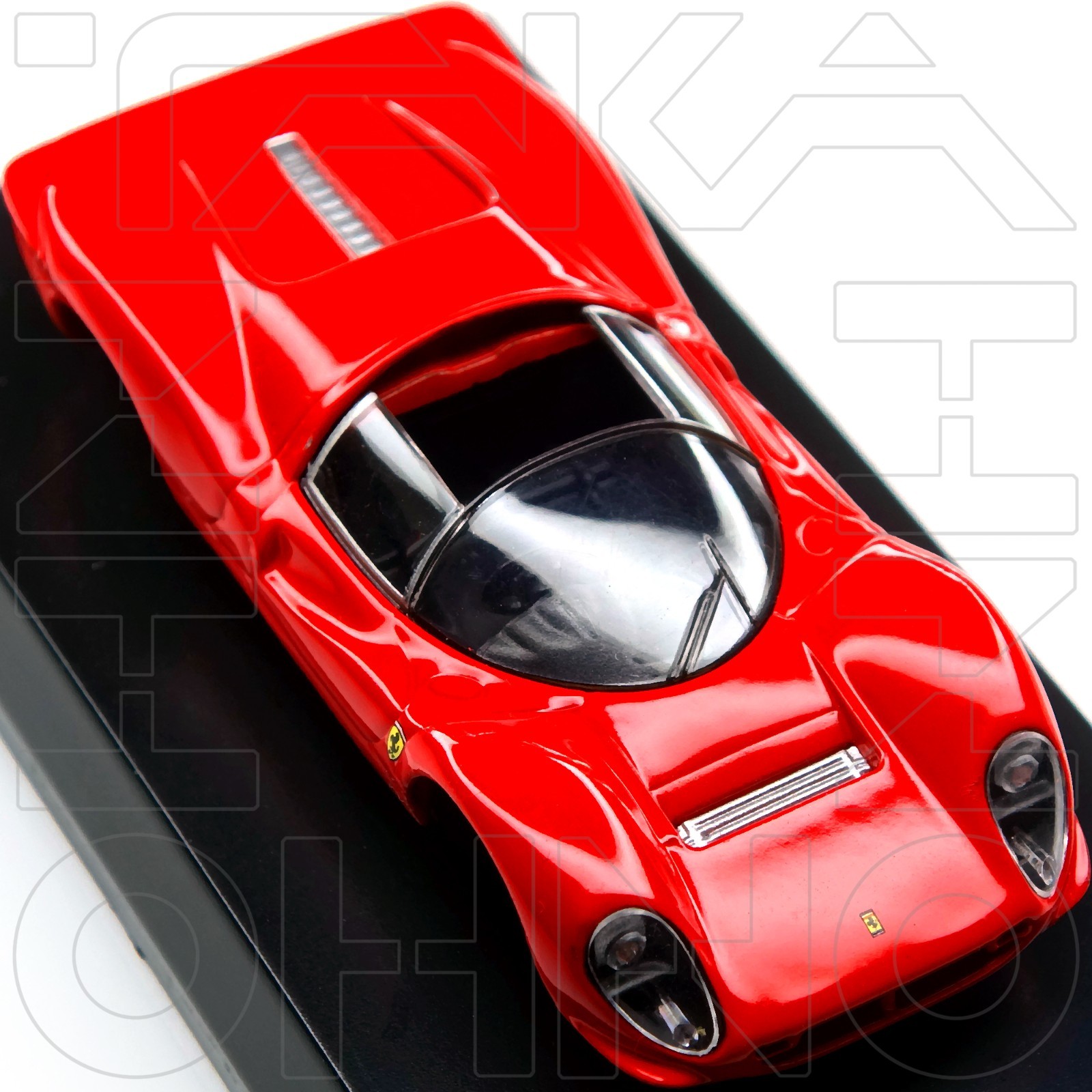 Ferrari 330 P4 1967 KYOSHO 1:64 Collection 7 NEO Red Orange pre