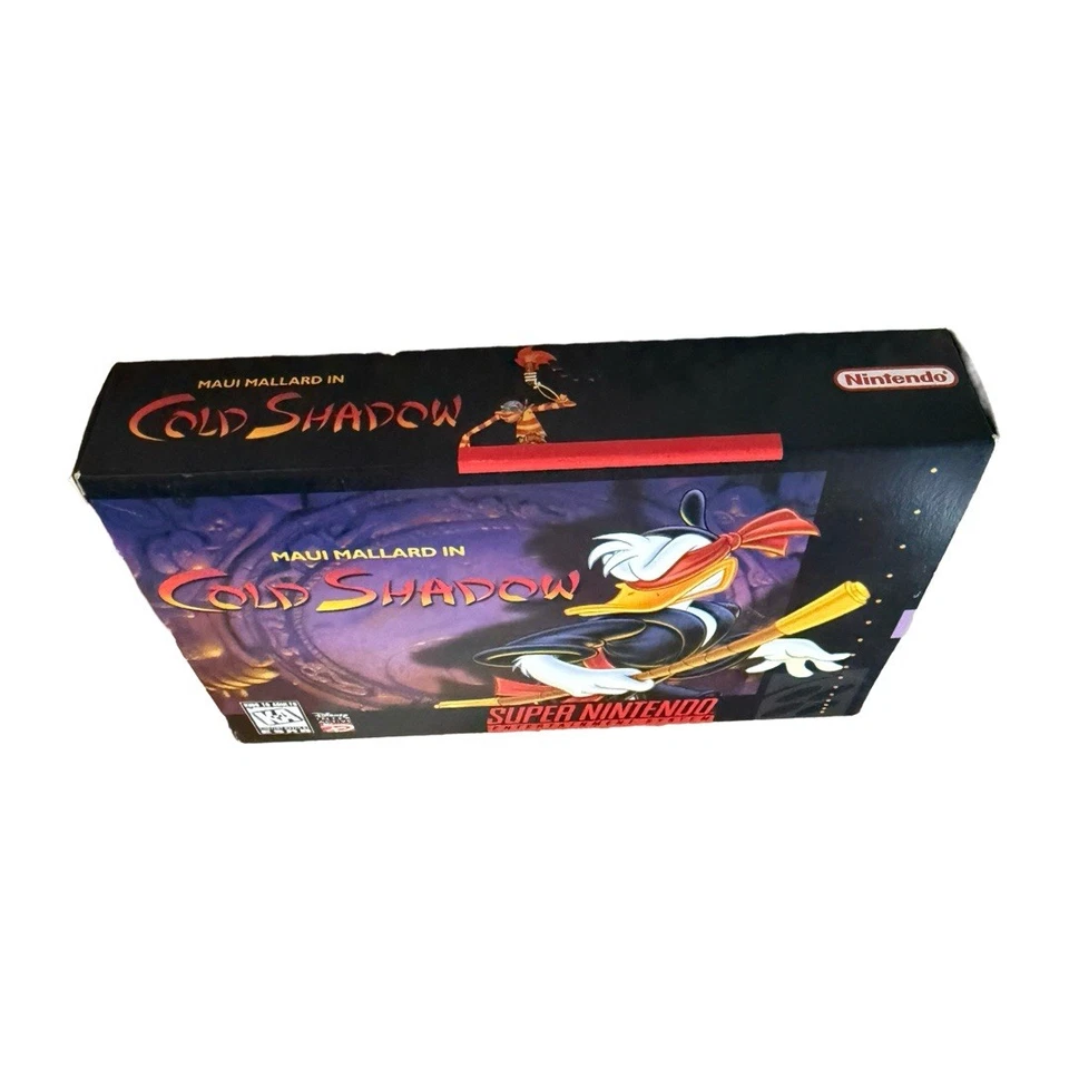 Maui Mallard in Cold Shadow Super Nintendo SNES BOX  Only - Excellent Cnd - Image 4 of 4