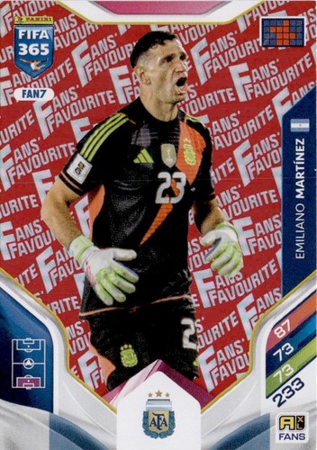 Panini FIFA 365 Adrenalyn XL 2026 - ROJO PARALELO - FAN Seleccionar favorito en ROJO - Imagen 7 de 78