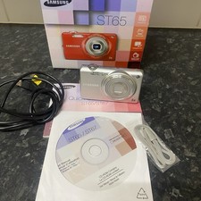 Samsung Digital Camera ST65 14.2 MP 5x Zoom With Memory Card - Fully Tested