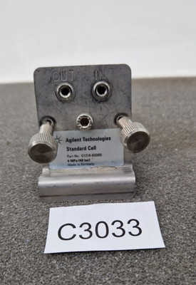 Agilent   Standard Cell Part No;G1314-60086  4MPa(40Bar)   C   3033   181