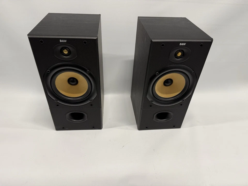Altavoces de estantería de cine en casa Bowers & Wilkins - B&W DM602 - negros Foto 3 de 4