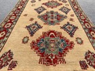 Amazing Hand Knotted Afghan Kazak Wool Area Rug 5.5 x 3.4 Ft — photo 5